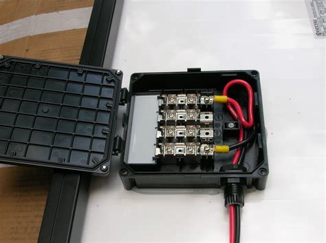 solar panel module junction box|solar panel roof junction box.